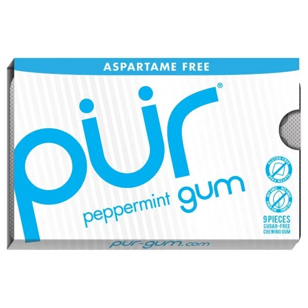 The PUR Company PUR Gum Peppermint Pack (9 count) #10067157