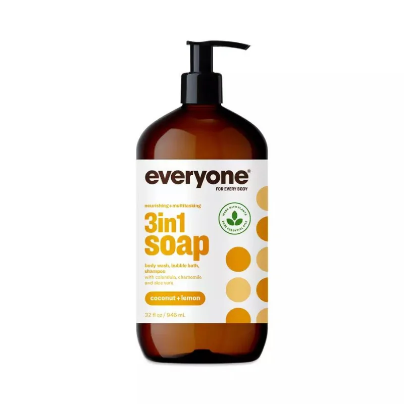 EO Everyone 3-in-1 Coconut + Lemon Soap (32 fl oz) #10068578