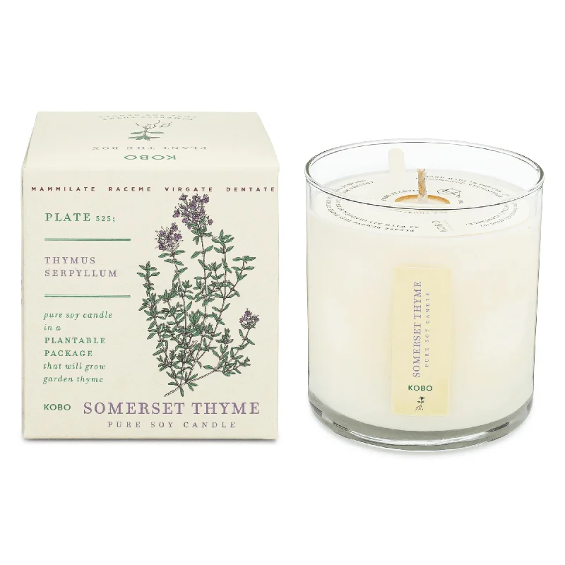 KOBO Somerset Thyme Plant the Box Candle (9 oz) #10068953