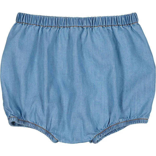 Louis Louise Blue Chambray Yoyo Bloomer