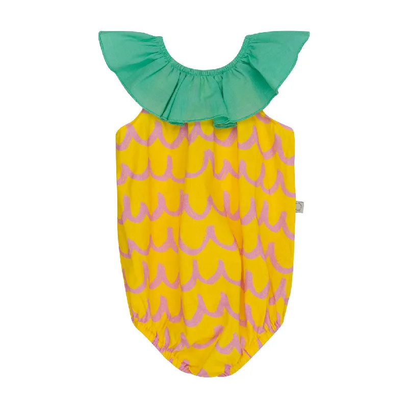 Stella Mccartney Yellow Pineapple Waves Bubble