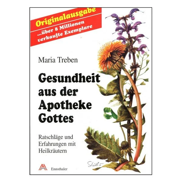 Maria Treben Health Through God's Pharmacy (German Edition) 88pages Pages  #19659