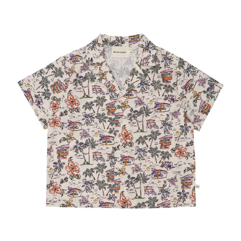 The New Society Belmont Print Shirt