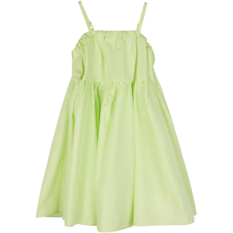 JNBY Neon Green Strap Dress