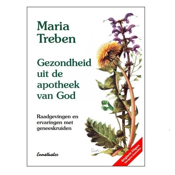 Maria Treben Health Through God's Pharmacy (Dutch Version) 198pages Book  #10066976