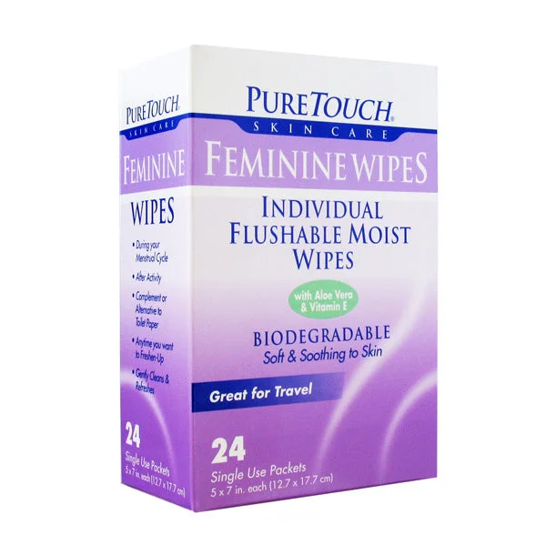 Pure Touch Organic Feminine Wipes (24 count) #10068917