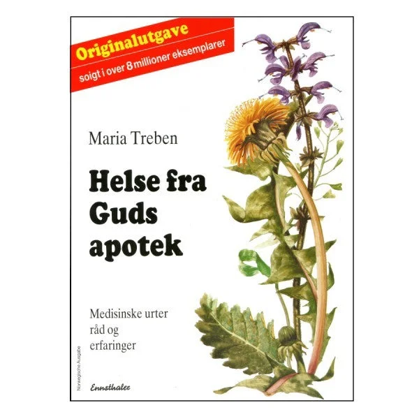 Maria Treben Health Through God's Pharmacy (Norwegian Edition) 88pages Book  #10066979