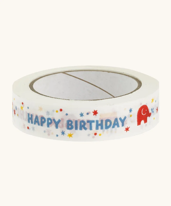 Babipur Eco Paper Tape Colourful - Happy Birthday