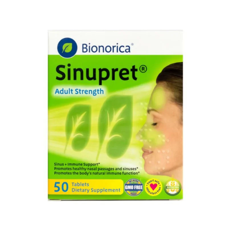 Bionorica Sinupret Adult Strength Sinus Tablets (50 count) #10067197