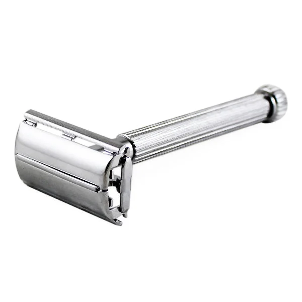 Parker 29L Chrome Plated Lined Long Handle Butterfly Safety Razor  #10068042