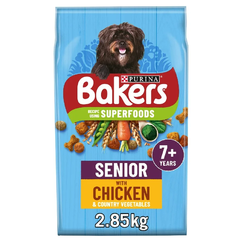 Bakers Senior Chicken & Vegetables 2.85kg