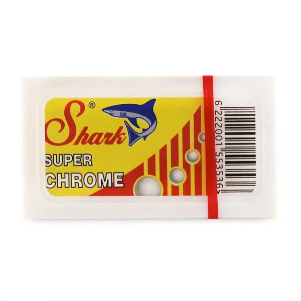 Shark Super Chrome Double Edge Razor Blades (5 count) #10068053