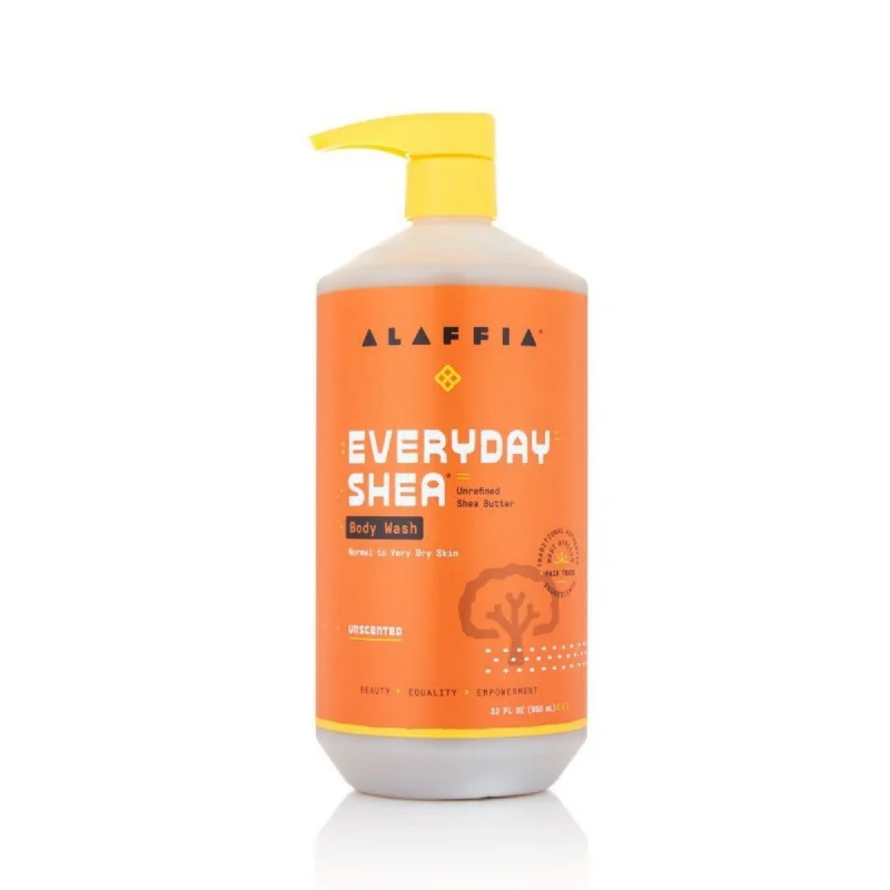 Alaffia Everyday Shea Moisturizing Body Wash - Unscented (32 fl oz) #10068881