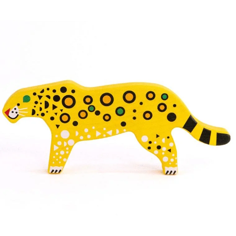 Bajo Endangered Animals Figures - Leopard