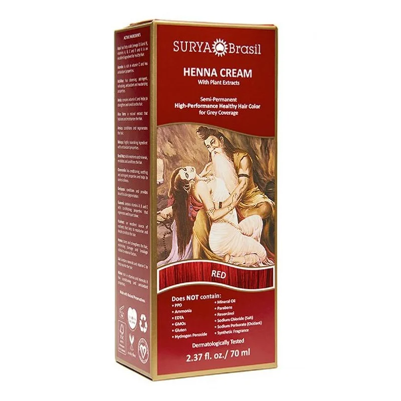 Surya Brasil Red Henna Hair Color (2.31 oz) #10066386