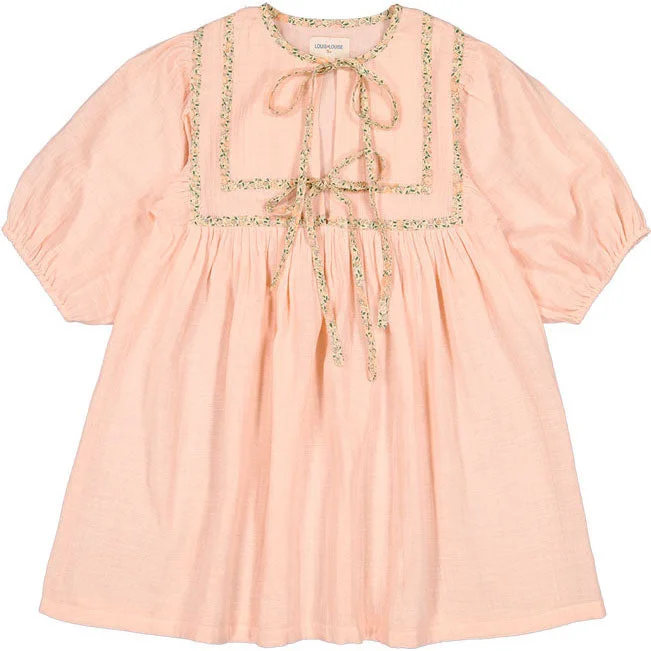 Louis Louise Pink Double Gauze Paula Dress