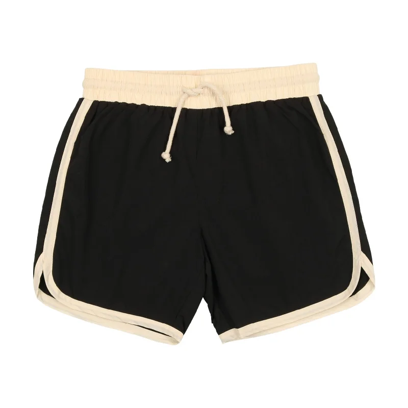 Coco Blanc Black Swim Trunk