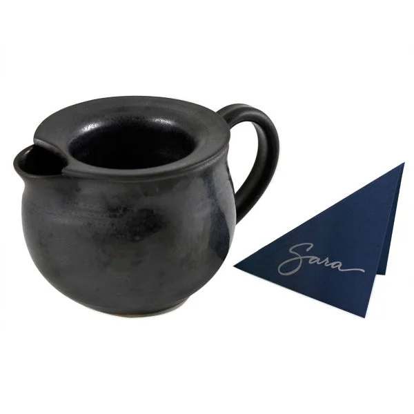 Sara Bonnyman Pottery Anniversary Slate Moss Scuttle (Large)  #10068082