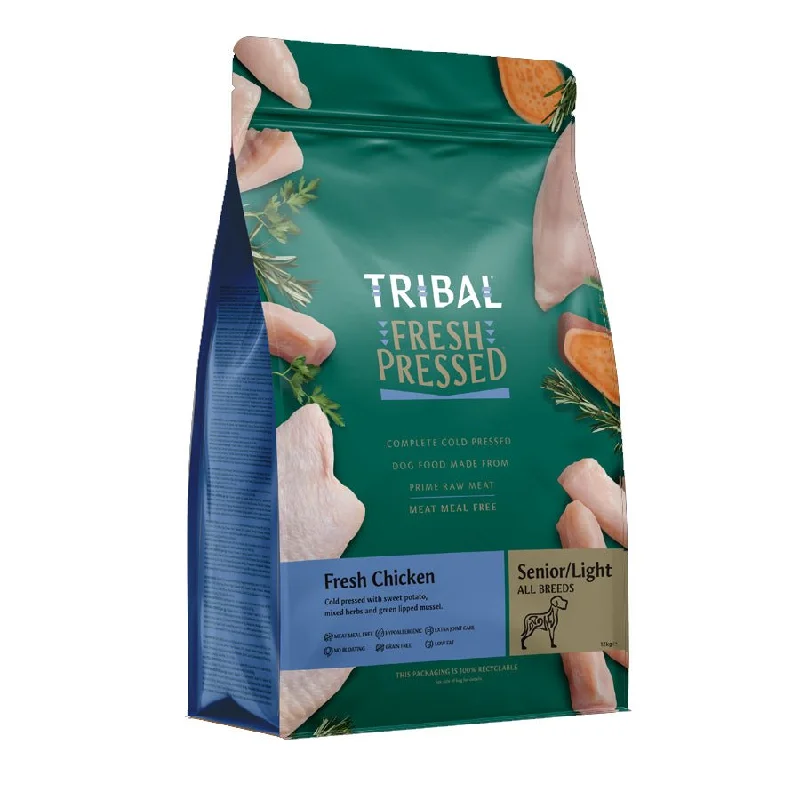 TRIBAL Fresh Chicken Dog Food for Senior / Light All Breeds