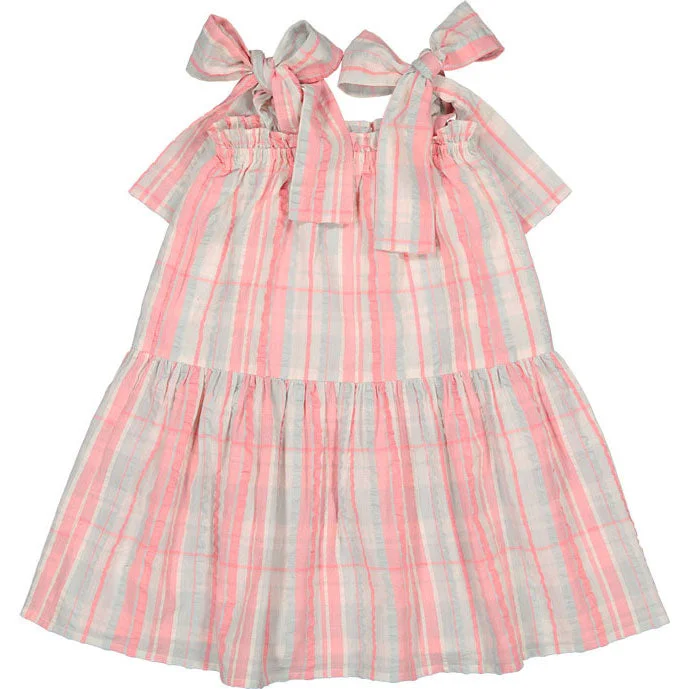 Louis Louise Bubble Gum Cotton Suza Dress