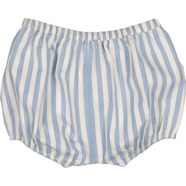 Louis Louise Off White/Blue Stripe London Bloomer