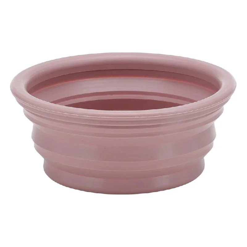 Hevea Dog Bowl On The Go - Old Rose