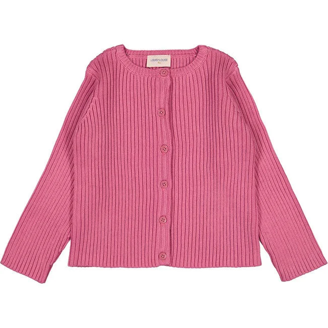 Louis Louise Lilac Knitted Yona Cardigan