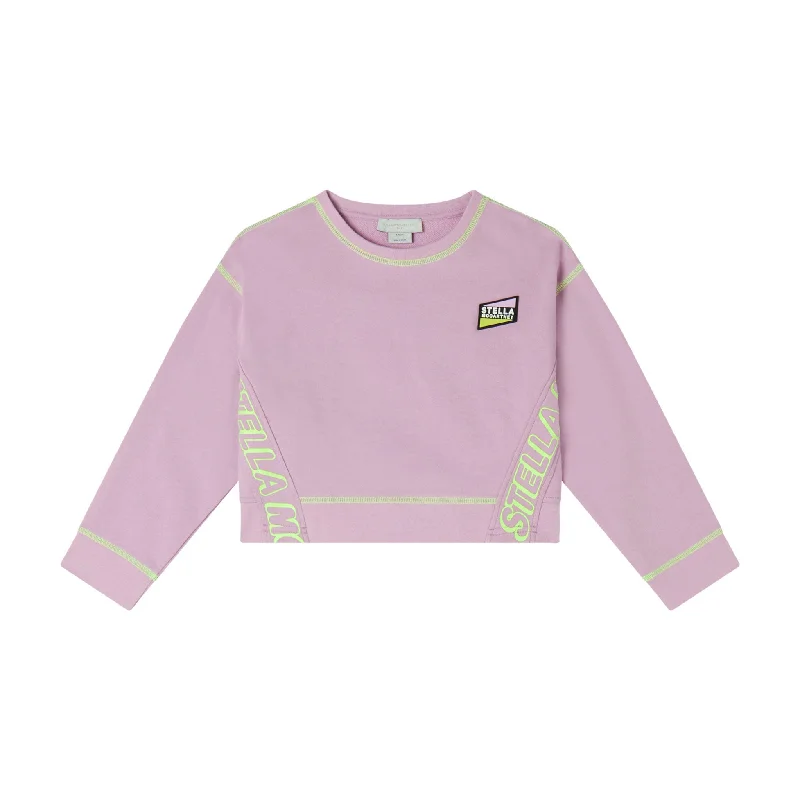 Stella Mccartney Purple Active Sweatshirt