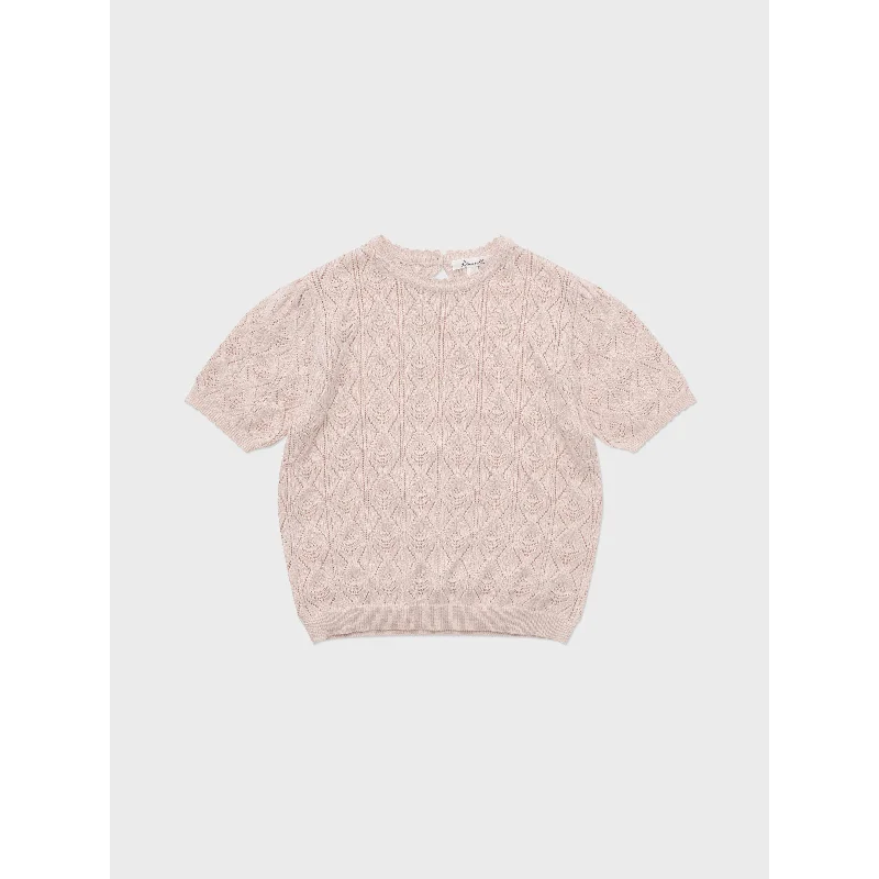 Louisiella Pink Ione Knit Pullover