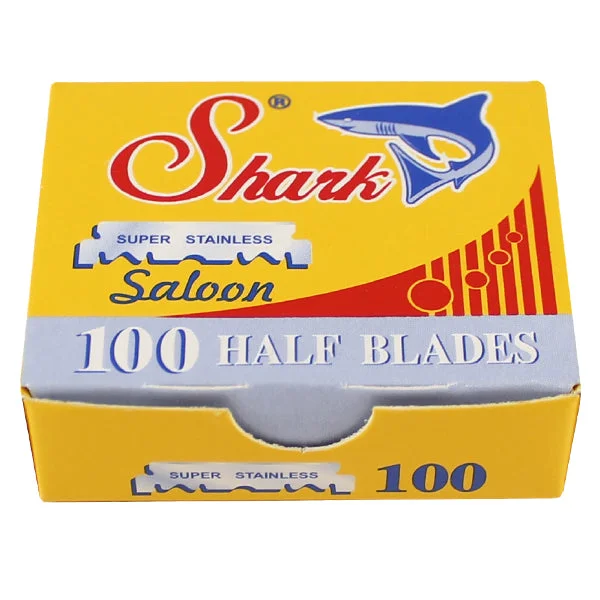 Shark Shark Half Blades for Barber Razors (100 count) #10068056