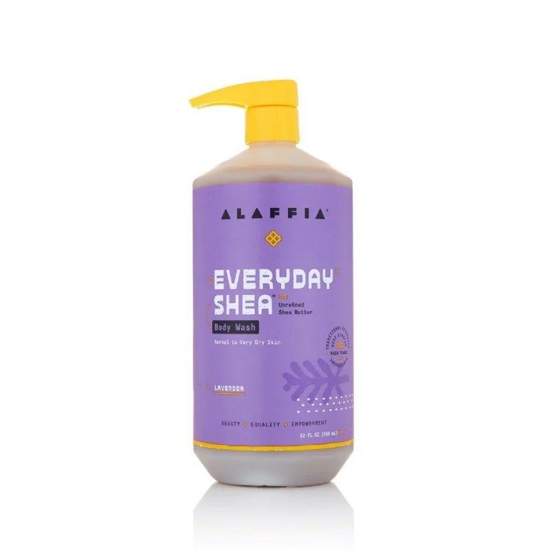 Alaffia Everyday Shea Moisturizing Body Wash - Lavender (32 fl oz) #10068882