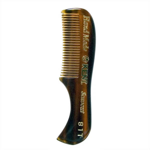 Kent 73mm Handled Beard & Moustache Comb 81T  #10068030