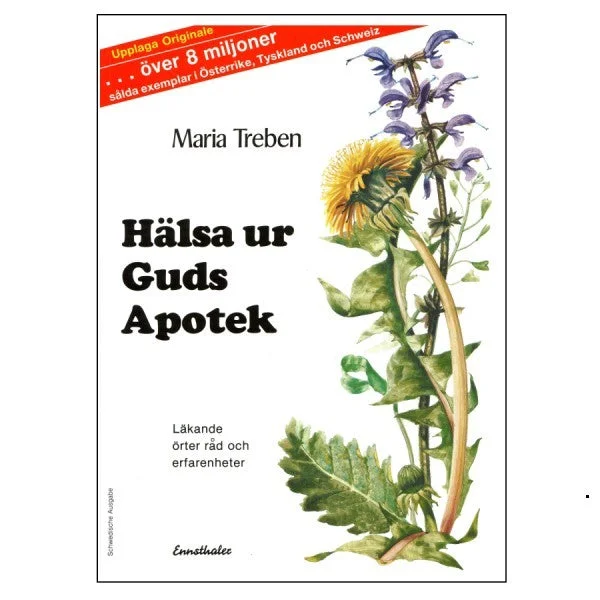 Maria Treben Health Through God's Pharmacy (Swedish Edition) 96pages Book  #10066978