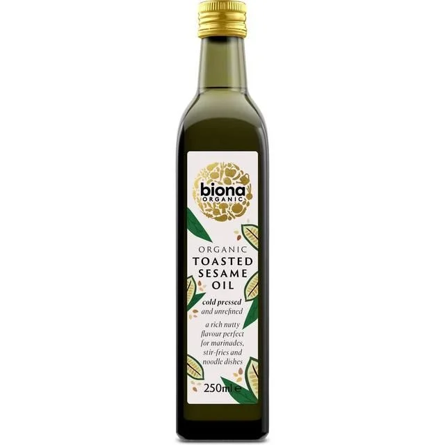 Biona Organic Toasted Sesame Seed Oil   250ml