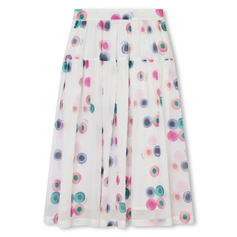 Chloe Multi Mini Me Multi Print Skirt