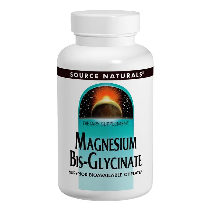 Source Naturals Magnesium Bis-Glycinate (120 count) #29130