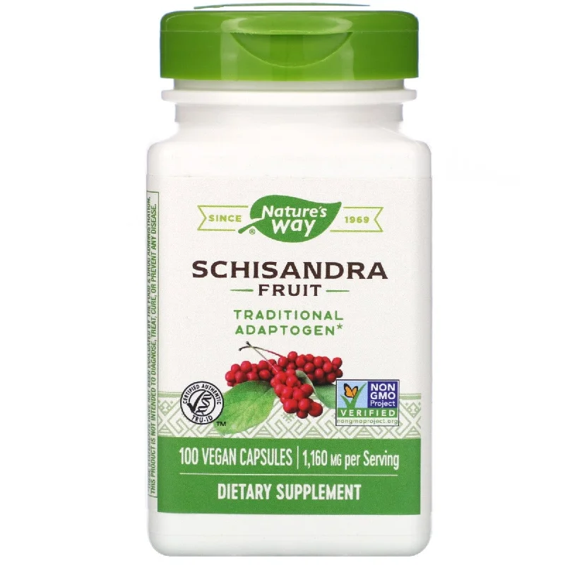 Nature's Way Schisandra Fruit (100 count) #5816