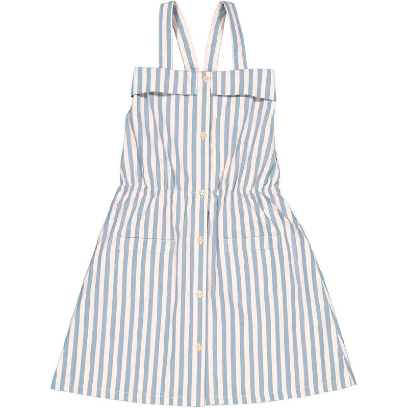 Louis Louise Off White Big Stripe Germaine Dress