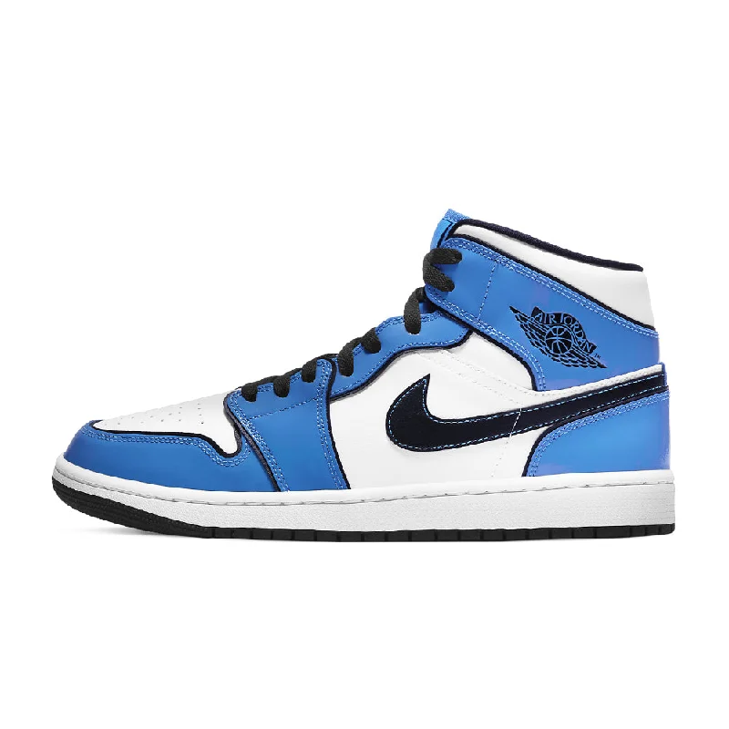 Jordan 1 Mid Signal Blue (GS)