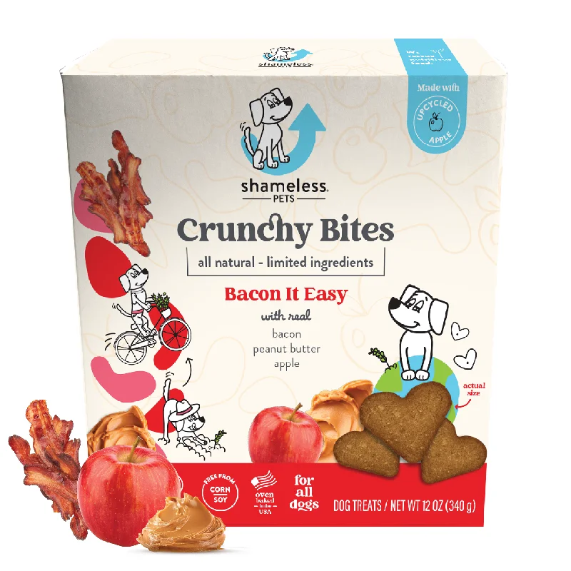 Bacon It Easy Crunchy Bites Dog Treats