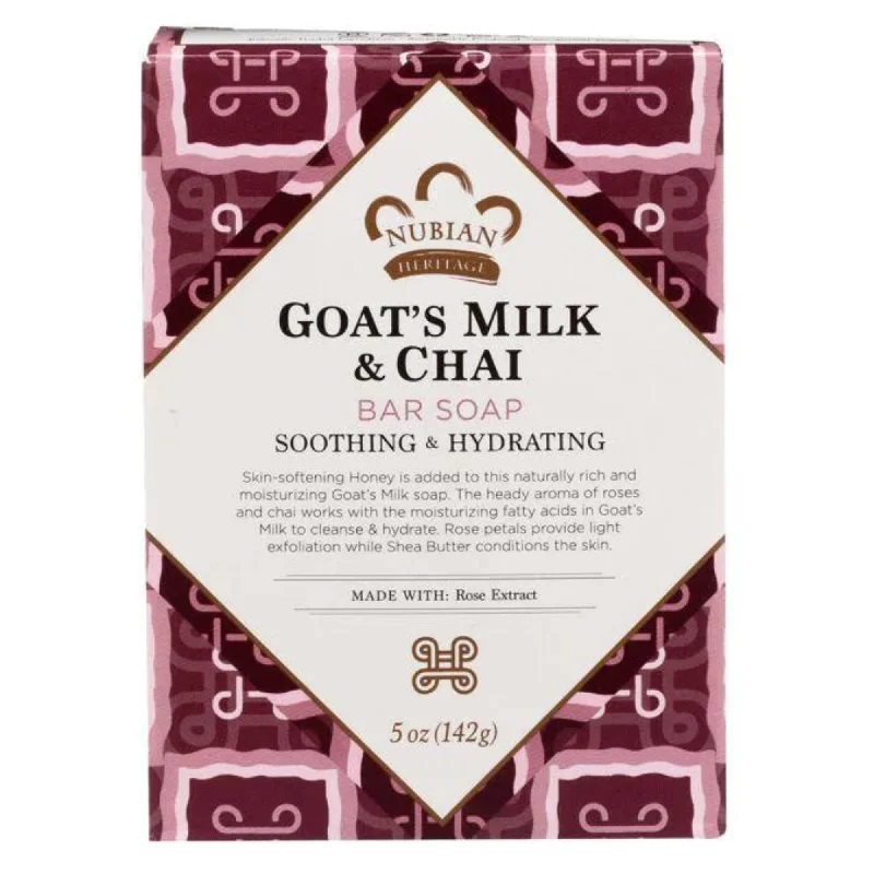 Nubian Heritage Goat's Milk and Chai Bar Soap (5 oz) #10067109