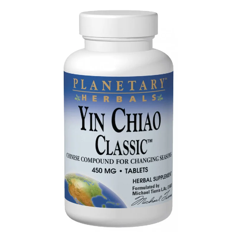 Planetary Herbals Yin Chiao Classic 450mg (60 count) #25805